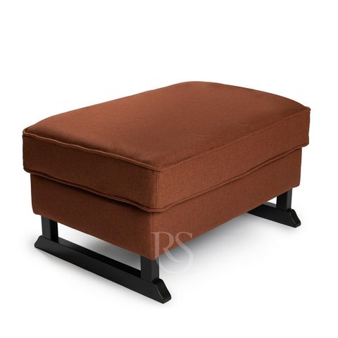 Voetbank - repose pied - footstool - pouf - foot rest - Poggiapiedi - fussbank - rust brown - bliss - perspective rockingchair
