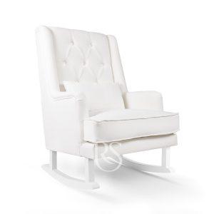 Rocking chair - Crystal Royal Rocker - White - White wood rocking seats