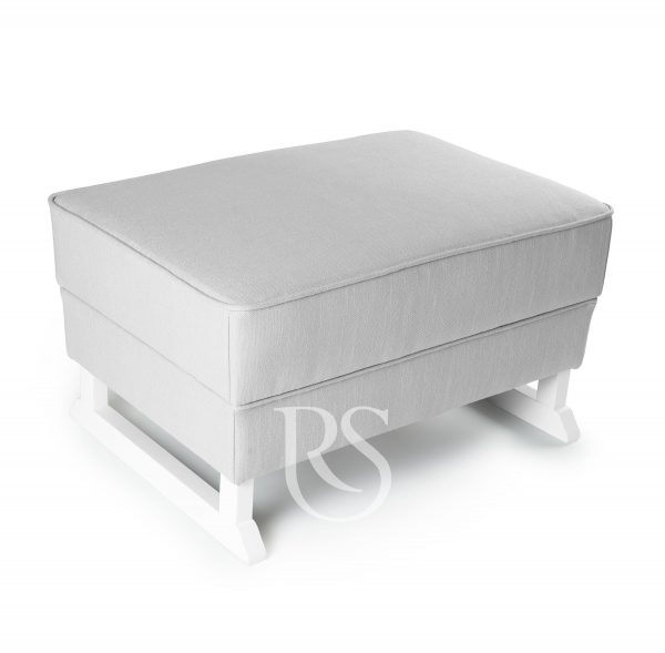 Footstool without buttons grey rocking seats