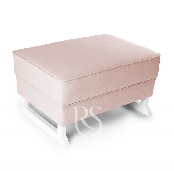 Footstool without buttons pink rocking seats