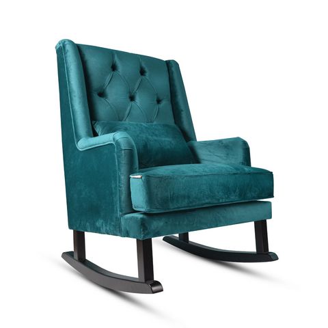 Royal rocking chair - schommelstoel - schaukelstuhl - chaise bercante - sedia a dondolo - perspective - greenrockingseats