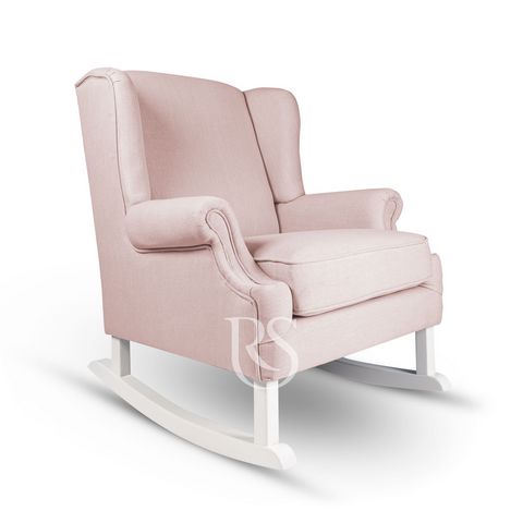 Oxford rocking chair - schommelstoel - schaukelstuhl - chaise bercante - sedia a dondolo - perspect - convertible - pink - rocking legs rockingseats